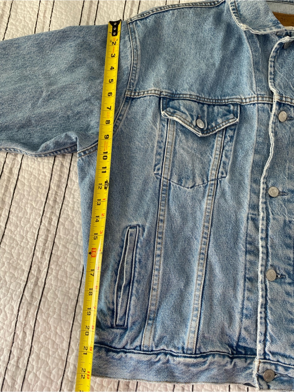 GAP Vintage Denim Jacket Large - Picture 10 of 15